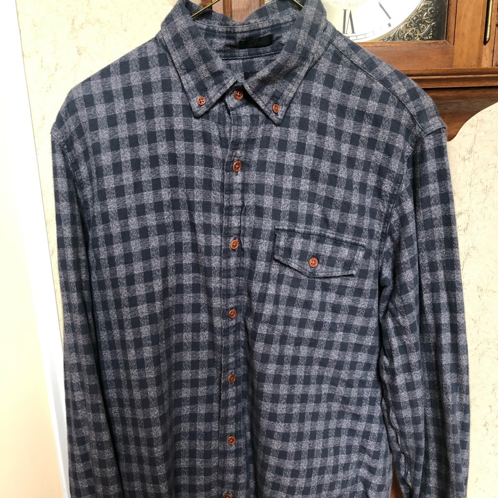 J Crew Oxford Flannel Shirt